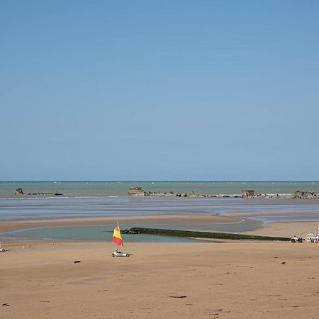 Panoramic Mulberry Beach Plendid Family Apartment Asnelles Buitenkant foto
